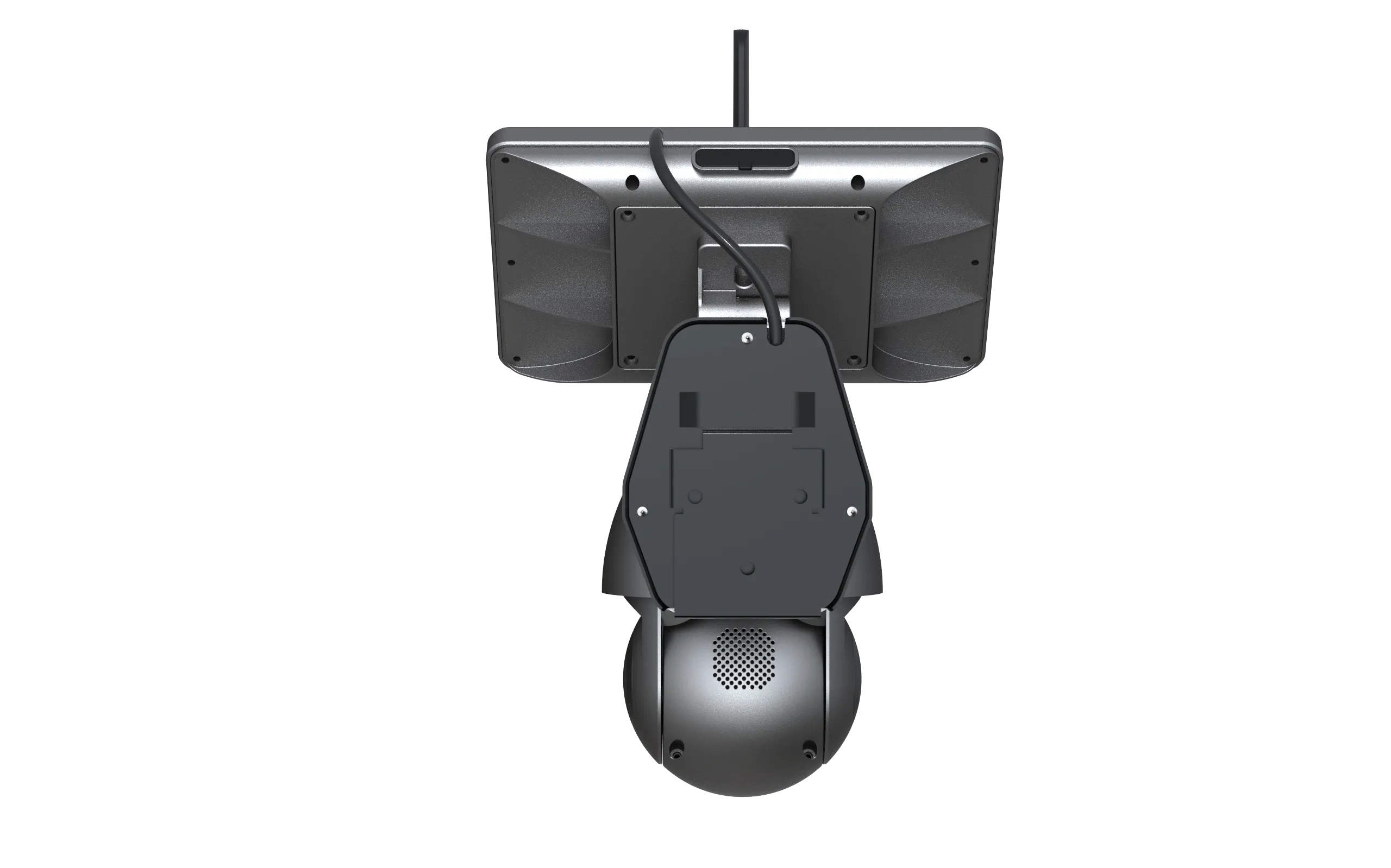 Okos megfigyelő kamera, Forgatható, WI-FI, IP65, Közvetlen vezérléssel mobiltelefonjáról, Napelemes, Tuya©